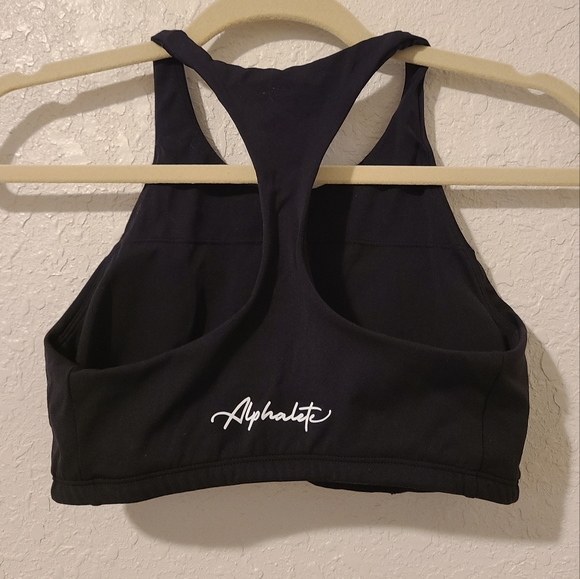 Alphalete Black Pulse Surge Bra Small - Picture 3 of 4